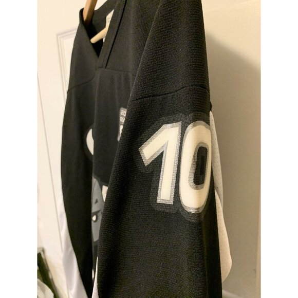 SAN ANTONIO 2010-2011 RAMPAGE STH AK HOCKEY TEAM JERSEY MENS Sz‎ L Black White - Picture 9 of 10